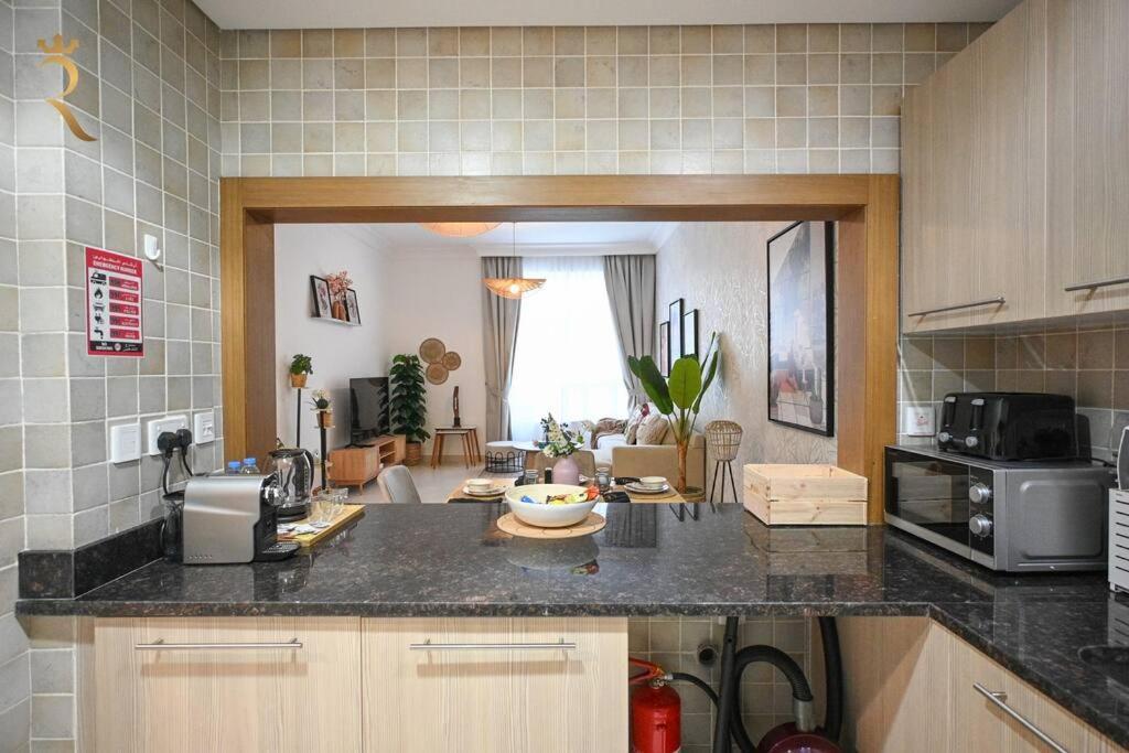 Yas Natura Bliss 1Br Apartment Abu Dhabi Exterior photo