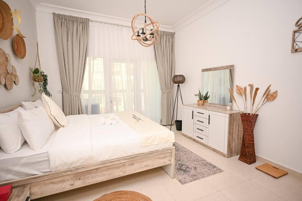 Yas Natura Bliss 1Br Apartment Abu Dhabi Exterior photo