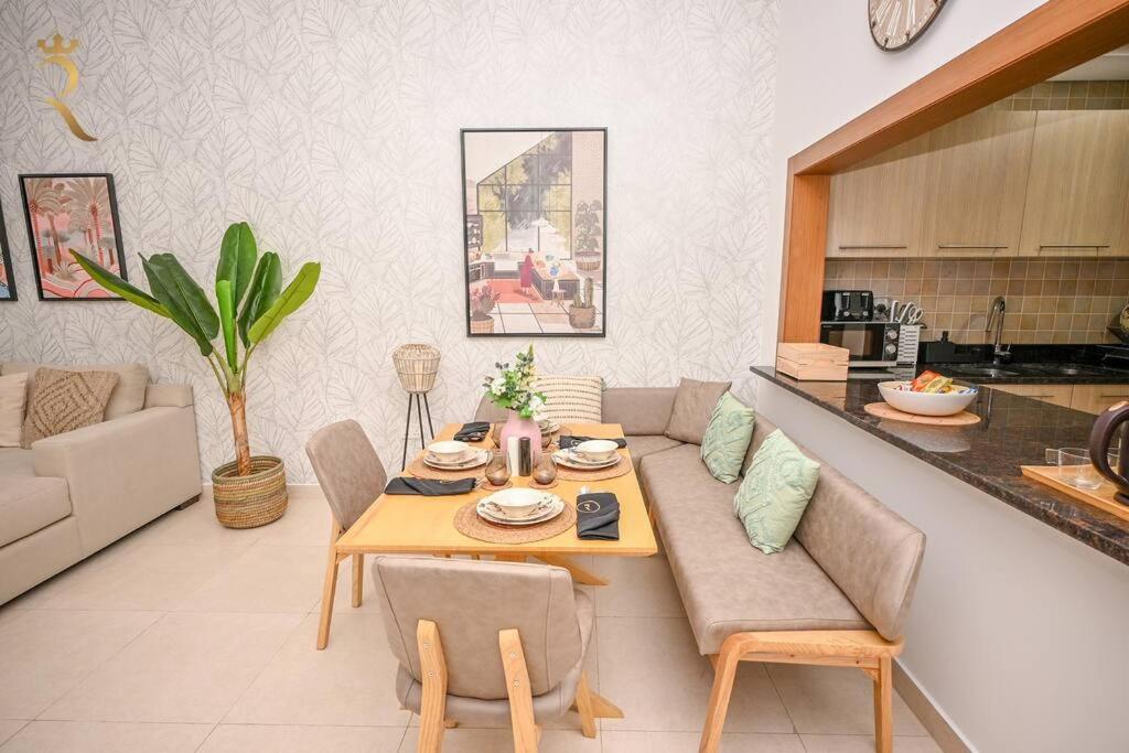 Yas Natura Bliss 1Br Apartment Abu Dhabi Exterior photo