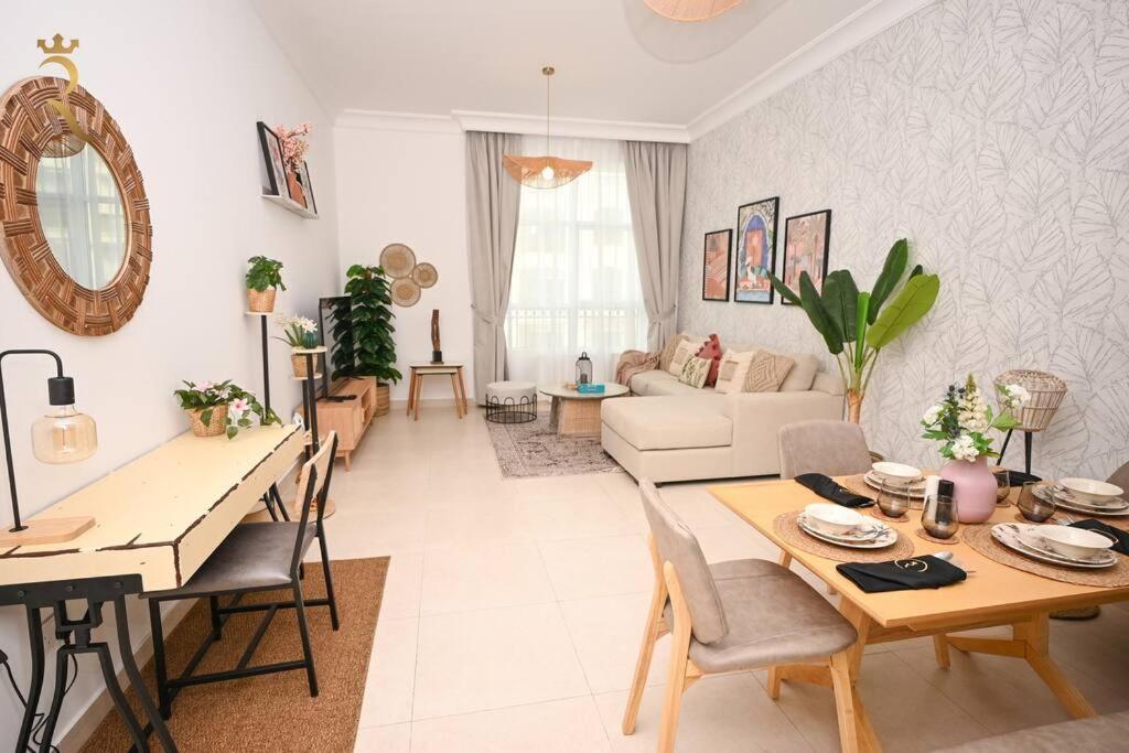 Yas Natura Bliss 1Br Apartment Abu Dhabi Exterior photo