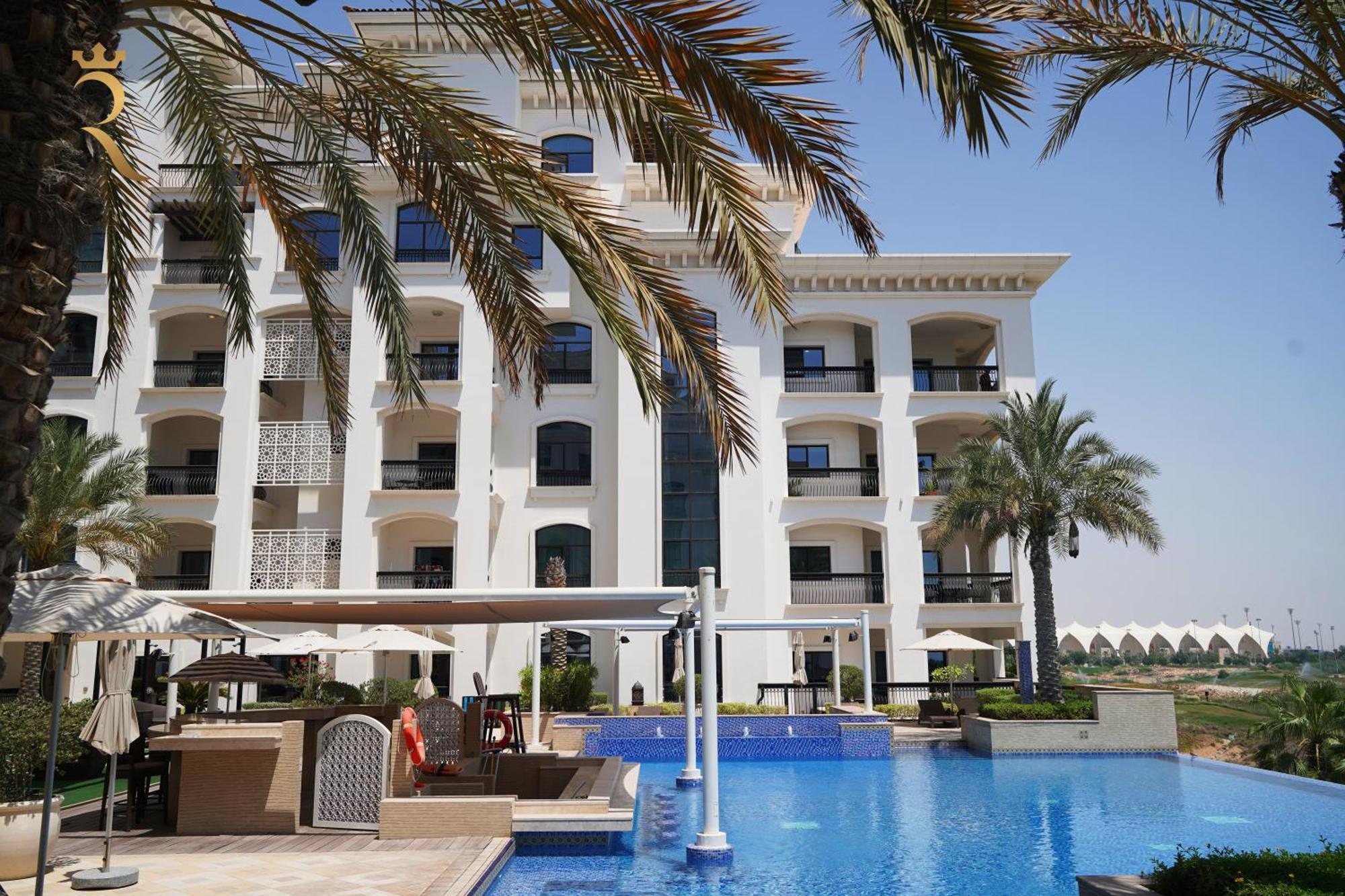 Yas Natura Bliss 1Br Apartment Abu Dhabi Exterior photo