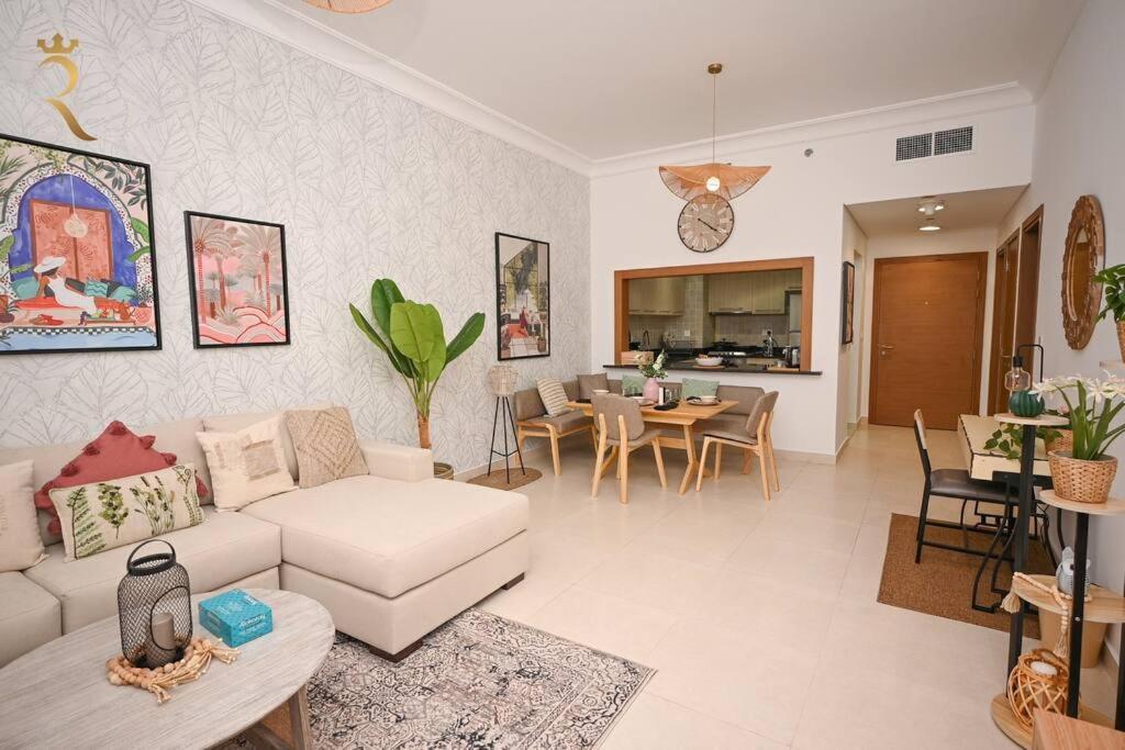 Yas Natura Bliss 1Br Apartment Abu Dhabi Exterior photo